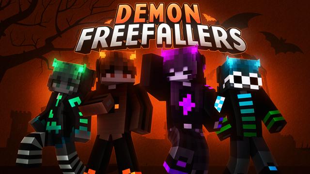 Thumbnail of the Minecraft Bedrock Marketplace product Demon Freefallers created by Giggle Block Studios.