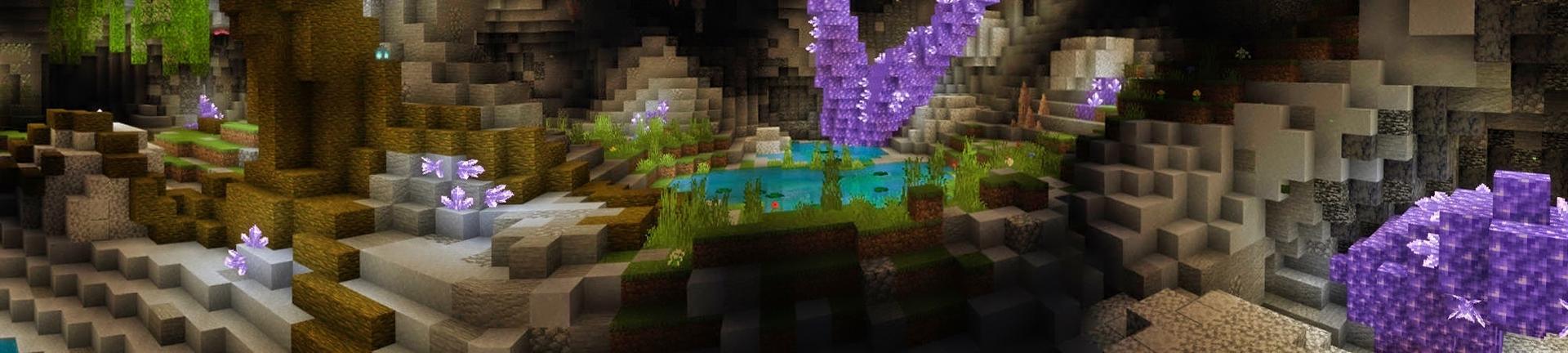 Panorama of the Minecraft Bedrock Marketplace product Demon Mansion Escape Rooms created by Giggle Block Studios.