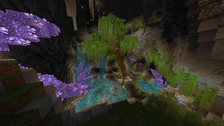 Screenshot of the Minecraft Bedrock Marketplace product Demon Mansion Escape Rooms created by Giggle Block Studios.