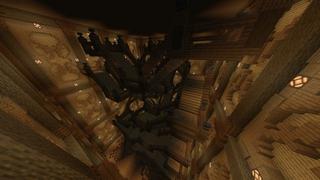 Screenshot of the Minecraft Bedrock Marketplace product Demon Mansion Escape Rooms created by Giggle Block Studios.