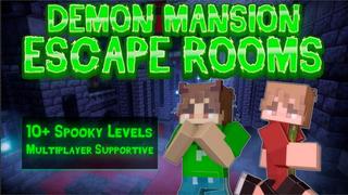 Thumbnail of the Minecraft Bedrock Marketplace product Salles d'évasion du manoir des démons created by Giggle Block Studios.