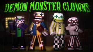 Thumbnail of the Minecraft Bedrock Marketplace product Demon Monster Clowns created by Giggle Block Studios.
