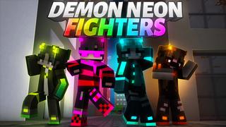 Thumbnail of the Minecraft Bedrock Marketplace product Demon Neon Fighters created by Giggle Block Studios.