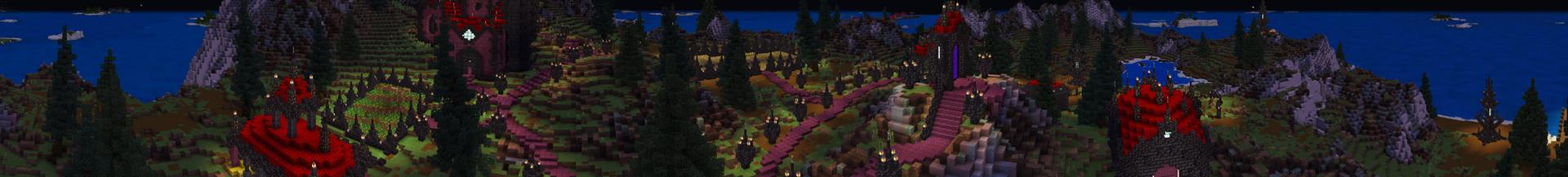 Panorama of the Minecraft Bedrock Marketplace product Demon's Layer Spawn created by Giggle Block Studios.