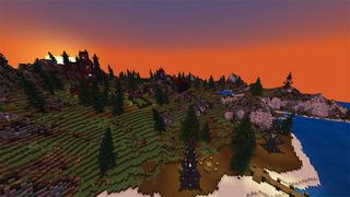 Screenshot of the Minecraft Bedrock Marketplace product Demon's Layer Spawn created by Giggle Block Studios.