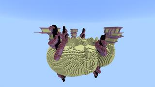 Screenshot of the Minecraft Bedrock Marketplace product Donut Skyblock created by Giggle Block Studios.