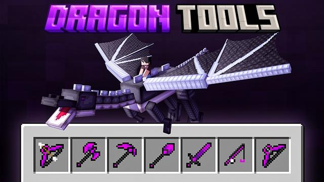 Thumbnail of the Minecraft Bedrock Marketplace product Dragon Tools created by Giggle Block Studios.