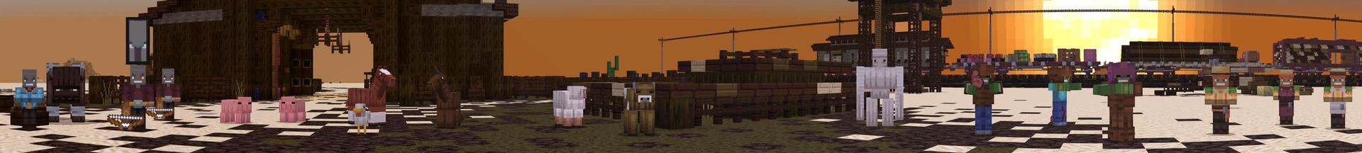 Panorama of the Minecraft Bedrock Marketplace product Dusty created by Giggle Block Studios.