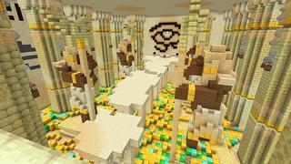 Screenshot of the Minecraft Bedrock Marketplace product Egyptian Raid Spawn created by Giggle Block Studios.