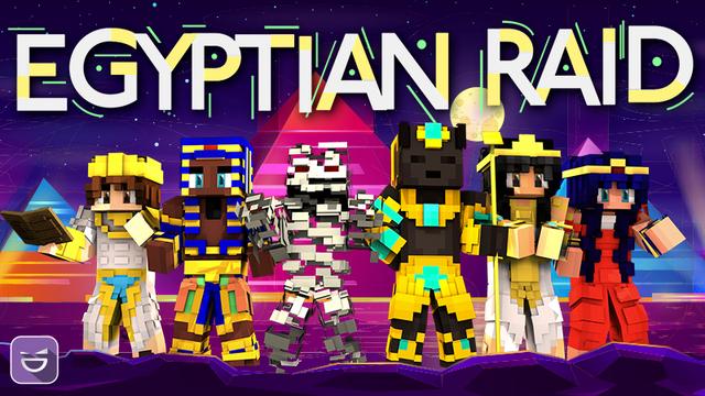 Thumbnail of the Minecraft Bedrock Marketplace product Egyptian Raid created by Giggle Block Studios.