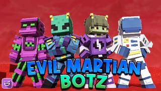 Thumbnail of the Minecraft Bedrock Marketplace product Evil Martian Botz created by Giggle Block Studios.