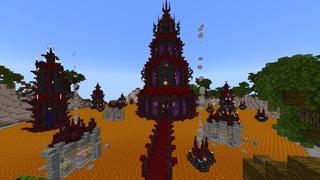 Screenshot of the Minecraft Bedrock Marketplace product Evil Volcano created by Giggle Block Studios.