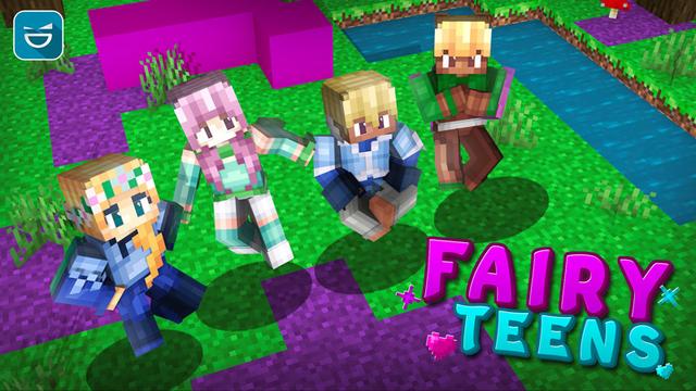 Thumbnail of the Minecraft Bedrock Marketplace product Fairy Teens created by Giggle Block Studios.