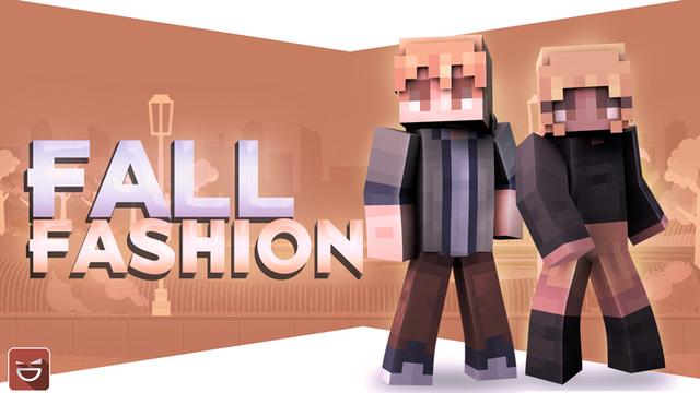 Thumbnail of the Minecraft Bedrock Marketplace product Fall Fashion created by Giggle Block Studios.