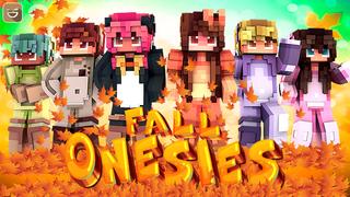 Thumbnail of the Minecraft Bedrock Marketplace product Fall Onesies created by Giggle Block Studios.