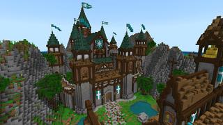 Screenshot of the Minecraft Bedrock Marketplace product Far Away Place created by Giggle Block Studios.