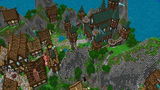 Screenshot of the Minecraft Bedrock Marketplace product Far Away Place created by Giggle Block Studios.