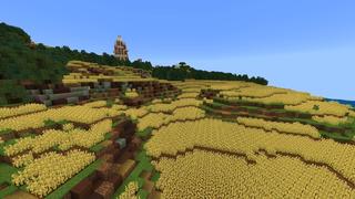 Screenshot of the Minecraft Bedrock Marketplace product Farming Haven created by Giggle Block Studios.