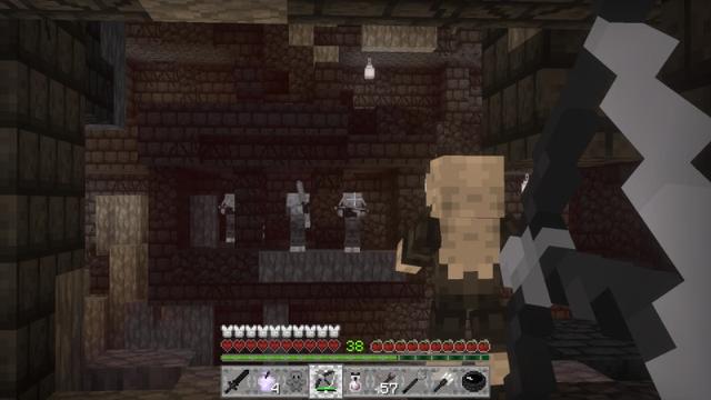 Screenshot of the Minecraft Bedrock Marketplace product Cine Negro created by Giggle Block Studios.