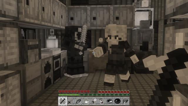 Screenshot of the Minecraft Bedrock Marketplace product Cine Negro created by Giggle Block Studios.