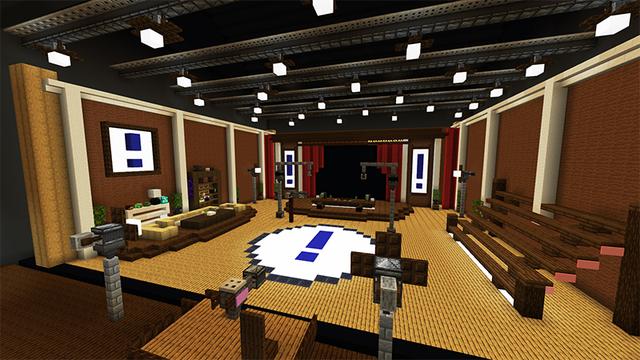 Screenshot of the Minecraft Bedrock Marketplace product Find Da Button: Bad Dad Jokes! created by Giggle Block Studios.