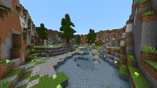 Screenshot of the Minecraft Bedrock Marketplace product Find Da Button 3 created by Giggle Block Studios.