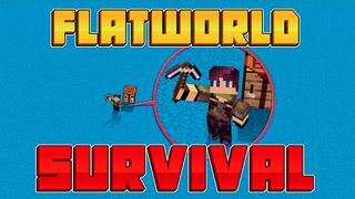 Thumbnail of the Minecraft Bedrock Marketplace product Flatworld Survival created by Giggle Block Studios.