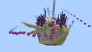 Screenshot of the Minecraft Bedrock Marketplace product Floating Island Parkour created by Giggle Block Studios.