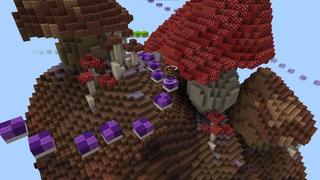 Screenshot of the Minecraft Bedrock Marketplace product Floating Island Parkour created by Giggle Block Studios.
