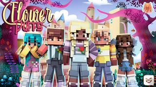 Thumbnail of the Minecraft Bedrock Marketplace product Flower Puffs created by Giggle Block Studios.