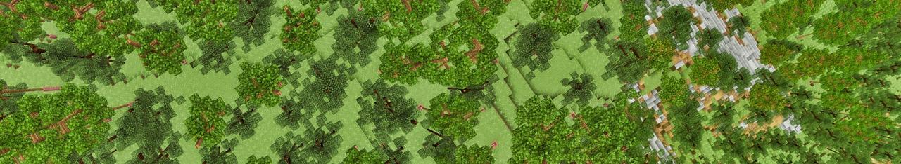 Panorama of the Minecraft Bedrock Marketplace product Fractured Survival created by Giggle Block Studios.