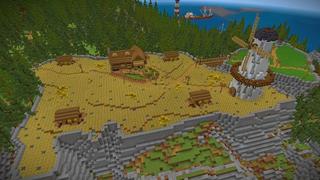 Screenshot of the Minecraft Bedrock Marketplace product Fractured Survival created by Giggle Block Studios.