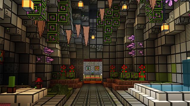 Screenshot of the Minecraft Bedrock Marketplace product Frameworks created by Giggle Block Studios.