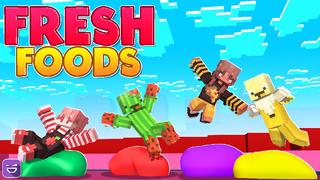Thumbnail of the Minecraft Bedrock Marketplace product Fresh Food created by Giggle Block Studios.