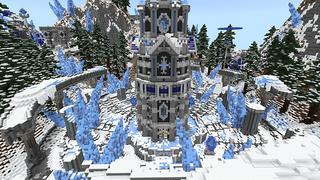 Screenshot of the Minecraft Bedrock Marketplace product Frostbite Island created by Giggle Block Studios.