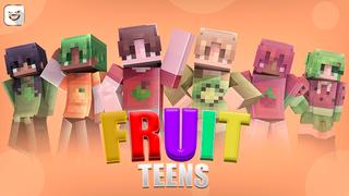 Thumbnail of the Minecraft Bedrock Marketplace product Fruit Teens created by Giggle Block Studios.