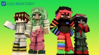 Thumbnail of the Minecraft Bedrock Marketplace product Funky Friends created by Giggle Block Studios.