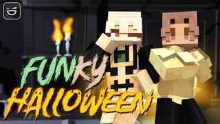Thumbnail of the Minecraft Bedrock Marketplace product Funky Halloween created by Giggle Block Studios.