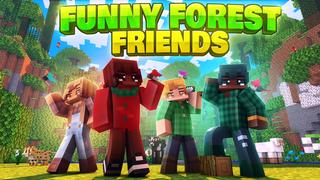 Thumbnail of the Minecraft Bedrock Marketplace product Funny Forest Friends created by Giggle Block Studios.