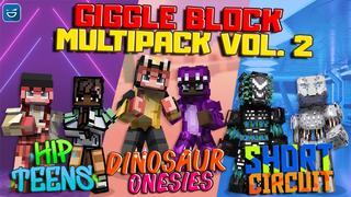 Thumbnail of the Minecraft Bedrock Marketplace product Giggle Block Multipack Vol. 2 created by Giggle Block Studios.