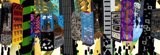 Panorama of the Minecraft Bedrock Marketplace product Giggle Games created by Giggle Block Studios.