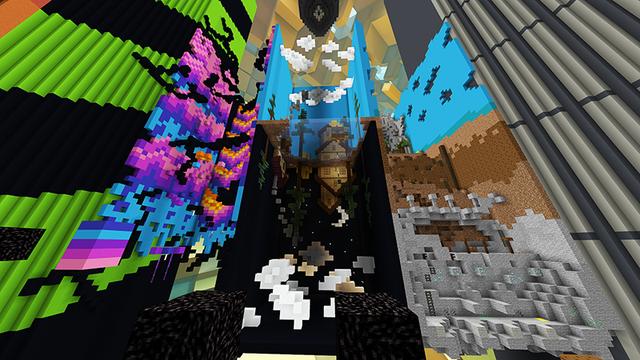 Screenshot of the Minecraft Bedrock Marketplace product Giggle Games created by Giggle Block Studios.
