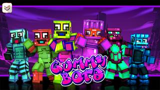 Thumbnail of the Minecraft Bedrock Marketplace product Gummy Bots created by Giggle Block Studios.