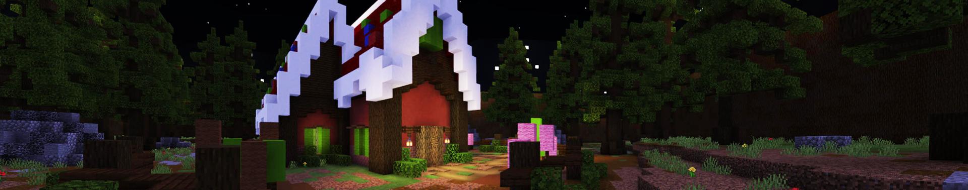 Panorama of the Minecraft Bedrock Marketplace product Halloween Find Da Button created by Giggle Block Studios.