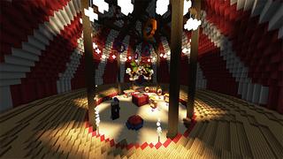 Screenshot of the Minecraft Bedrock Marketplace product Halloween Find Da Button created by Giggle Block Studios.