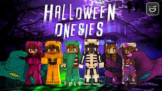 Thumbnail of the Minecraft Bedrock Marketplace product Halloween Onesies created by Giggle Block Studios.