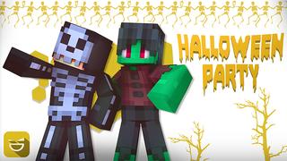Thumbnail of the Minecraft Bedrock Marketplace product Halloween Party created by Giggle Block Studios.