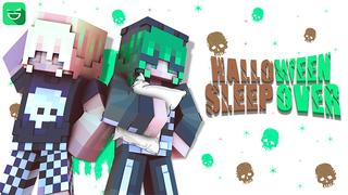 Thumbnail of the Minecraft Bedrock Marketplace product Halloween Sleepover created by Giggle Block Studios.