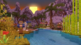 Screenshot of the Minecraft Bedrock Marketplace product Heatwave created by Giggle Block Studios.