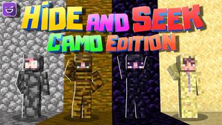 Thumbnail of the Minecraft Bedrock Marketplace product Hide and Seek Camo Edition created by Giggle Block Studios.